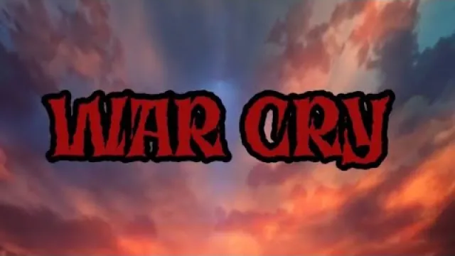 WAR CRYリリックビデオフル