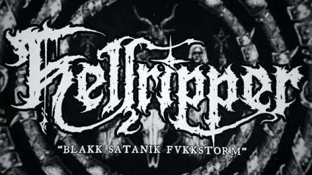 Hellripper - Blakk Satanik Fvkkstorm
