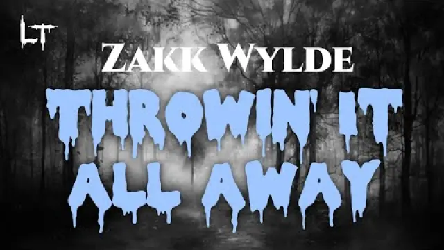 Throwin' It All Away