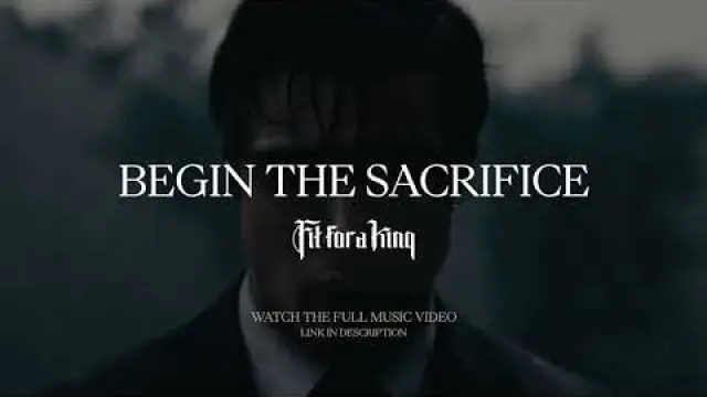 Begin The Sacrifice